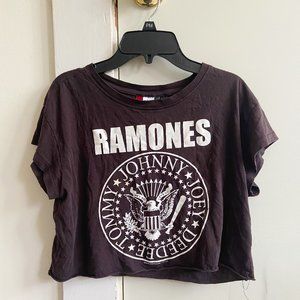 H&M Ramones Crop Top
